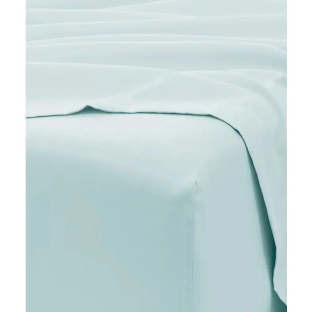 ienjoy Home Solids in Style 6-Pc. Sheet Set, Queen Color:Aqua